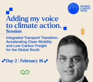 Dhanpal Jhaveri joins Mumbai Climate Week to speak on accelerating clean mobility and low-carbon freight